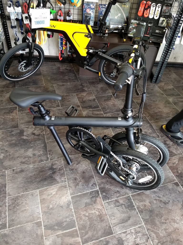 ちいさな自転車家 Qicycle 電動アシスト付自転車 ミニベロ 小径車