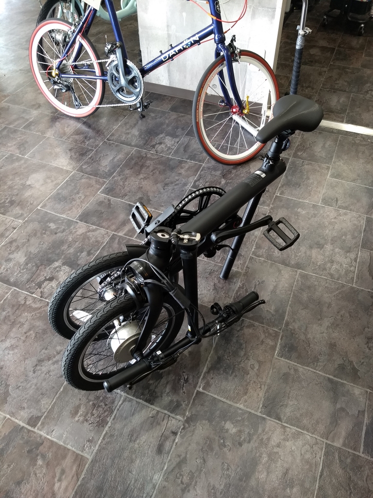 ちいさな自転車家 Qicycle 電動アシスト付自転車 ミニベロ 小径車