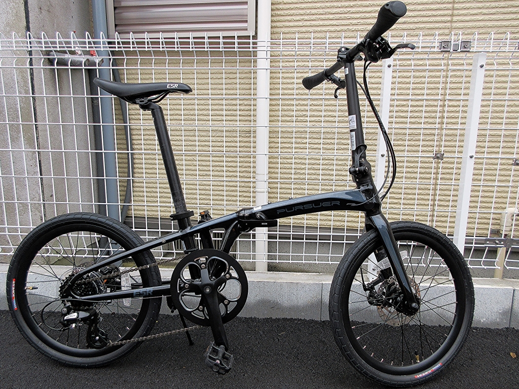 ちいさな自転車家　ESR　PURSUER　ミニベロ　小径車　折りたたみ自転車