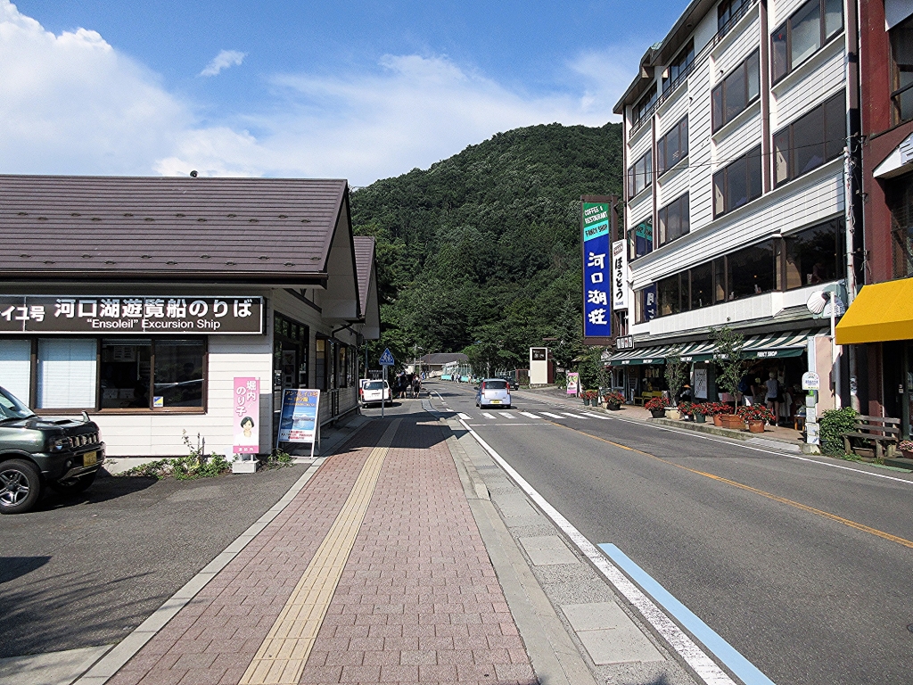 ちいさな自転車家　サイクリング　河口湖