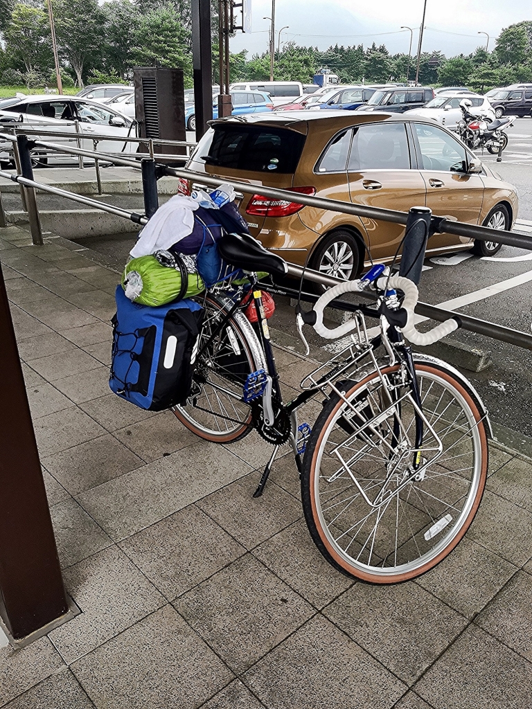 ちいさな自転車家　サイクリング　朝霧高原