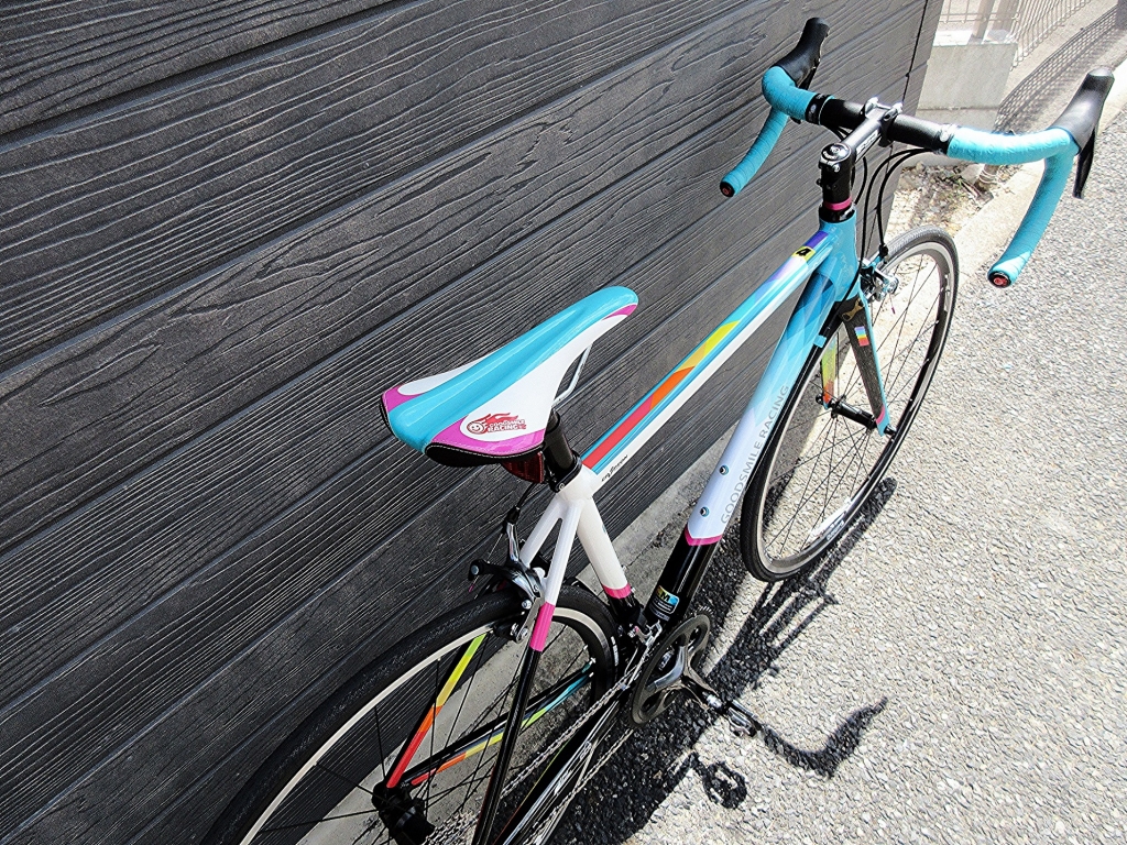 ちいさな自転車家　ESR　GSR　HMR-700　初音ミク　ロードバイク