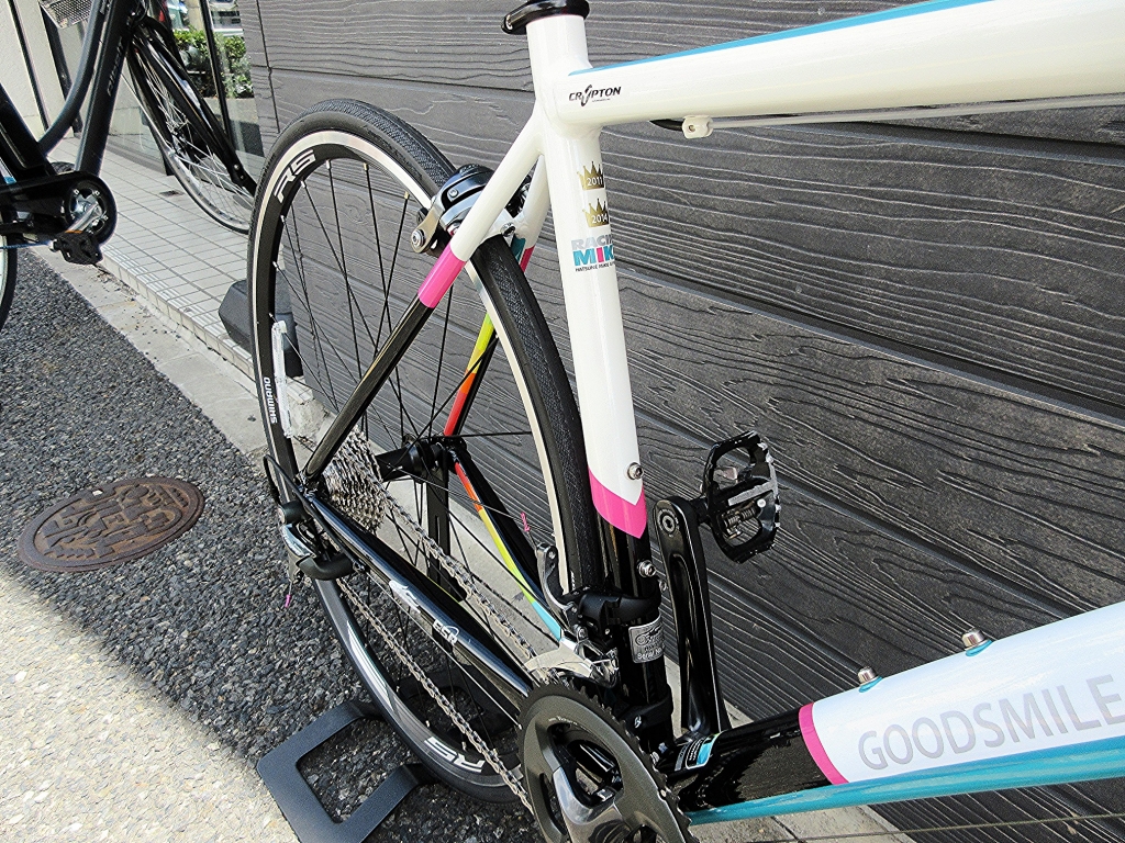 ちいさな自転車家　ESR　GSR　HMR-700　初音ミク　ロードバイク