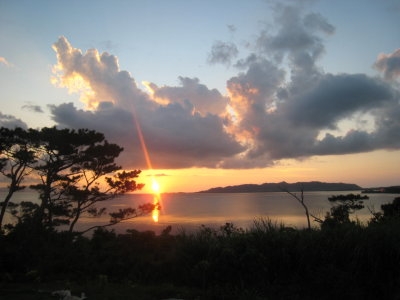 石垣島の夕陽