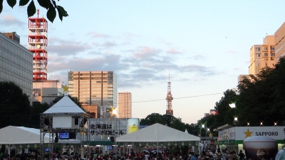 大通公園ビアガーデン1