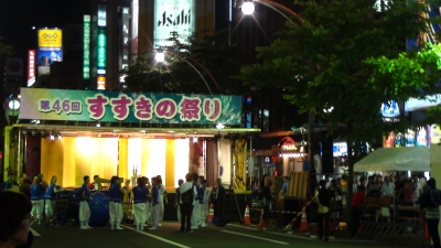 すすきの祭りステージ