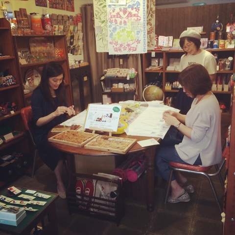 はんこ 手ぬぐい ワークショップ