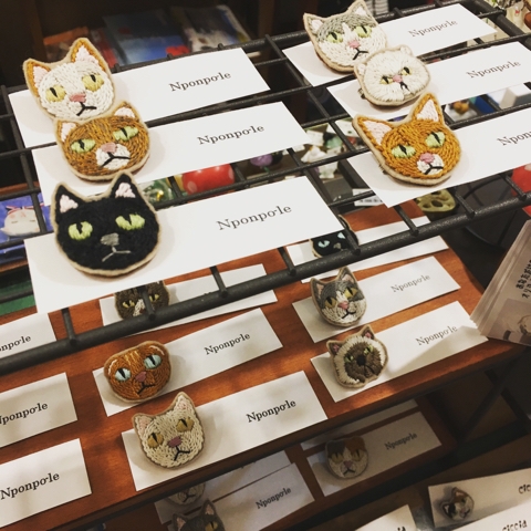 goroneko 猫 ブローチ