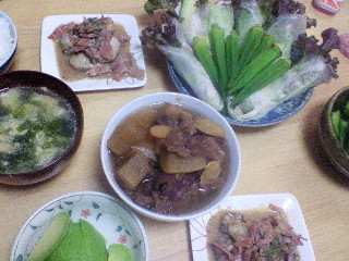 晩御飯