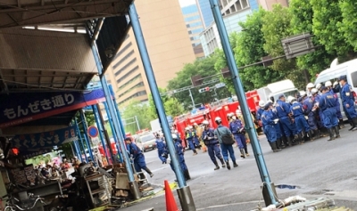 築地の火災から一月が過ぎようとしています フェティッシュダディーのゴス日記