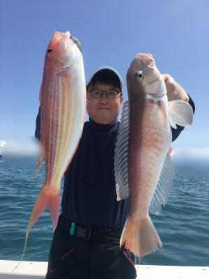 テンヤ　シロアマダイ釣り　駿河湾　遊漁船　大宝丸