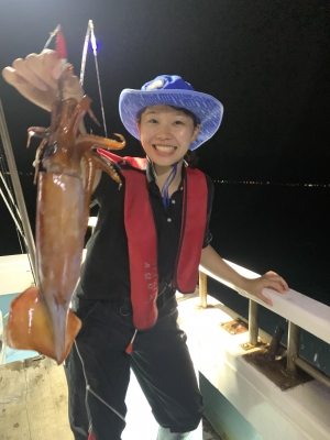 大爆釣‼️ ムラサキイカ(バカイカ)釣り　イカメタル　駿河湾　大宝丸