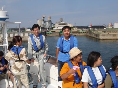 会長と所長