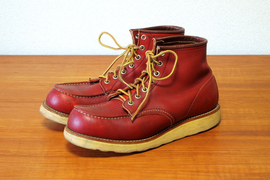 REDWINGレッドウイング 8875四角犬タグ97年製8.5E 半円犬875 | dpttr635