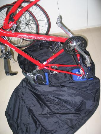 自転車を置く