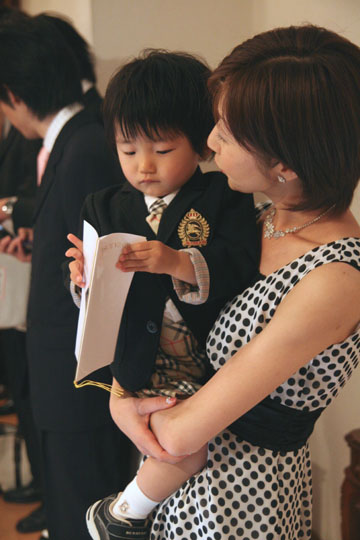 初結婚式出席!