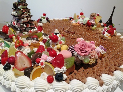 渡辺おさむ  スイーツ 作品 キャンバス アート ホイップ 渡辺おさむ スイーツ 作品 キャンバス アート ホイップ