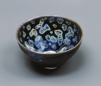 茶道具 香合（こうごう） 香合 祥瑞 瑠璃雀 景徳鎮 王懐英