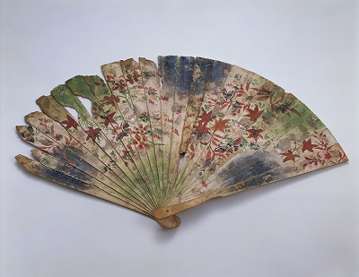 旧家蔵出 扇子 清国 名家 豫生 「清風朝月」 扇面絵 古美術 物足りない 水墨画