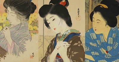 鰭崎英朋 「かたおもひ 一巻」表装 杉浦非水 柳川春葉 著 大正3年 木版口絵 太田記念美術館 Ota Memorial Museum of Art on X: 