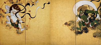 風神雷神 海洋堂美術立体図鑑 「風神雷神」 東京国立博物館公式フィギュア