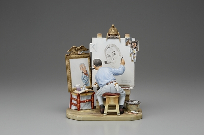 ノーマン・ロックウェルの絵画を陶磁器で再現?! | 青い日記帳 ノーマン・ロックウェルの絵画を陶磁器で再現?! | 青い日記帳