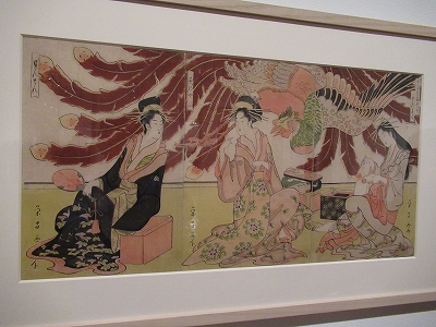 「鳥文斎栄之展」 青い日記帳