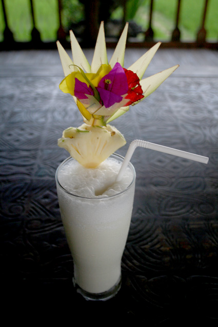 パラダイスカフェのバニラシェイク
