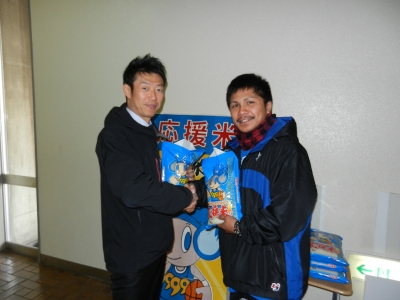 エドワード選手と