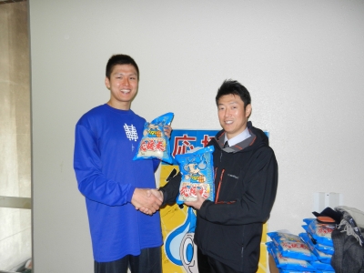 佐藤選手と