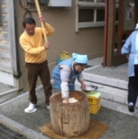 餅つき