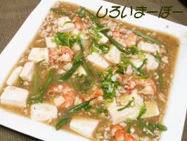 白い麻婆豆腐