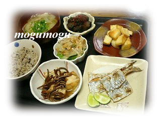 太刀魚開き定食