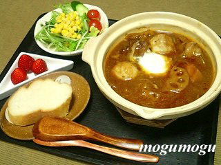 角煮シチュー八丁味噌仕立て