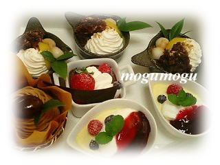 ケーキがいっぱい♪