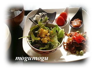 友達とあるものランチ