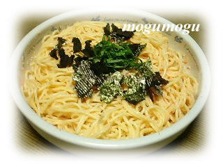 明太子パスタ