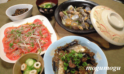 秋刀魚の香味煮