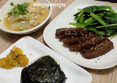 こんにゃくの焼肉風