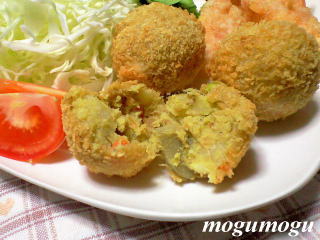 カレーおからコロッケ2