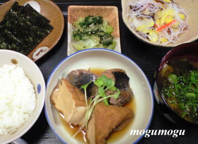 厚揚げとカツオの炊いたん
