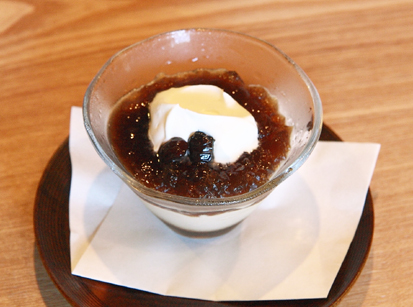 黒豆プリン
