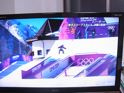 ソチ オリンピック スノーボード トンテリ 編み物