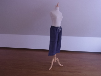 ovlov オブラブ リネン イージーパンツ