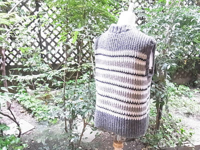 ダイヤ フォーメン 畦編み ベスト