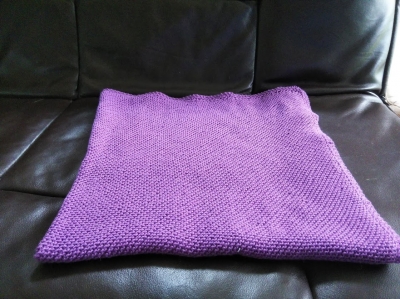 ravelry ダイアゴナルブランケット リッチモア コットンウールパフ