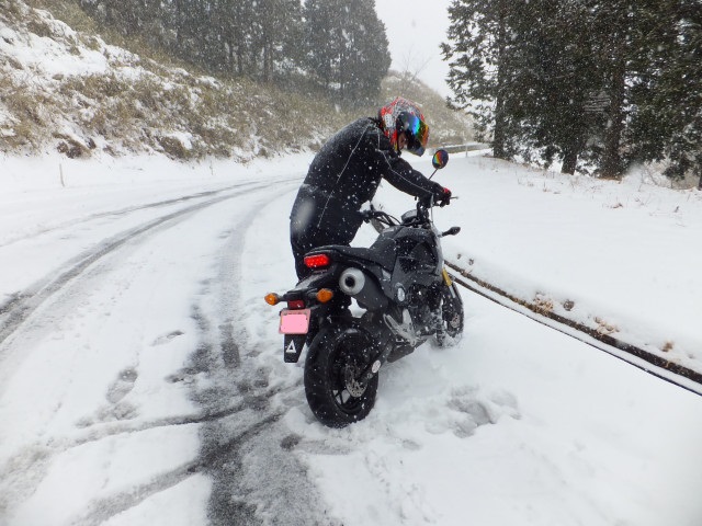 グロムの走破性テスト 雪中行軍 旅人の日記