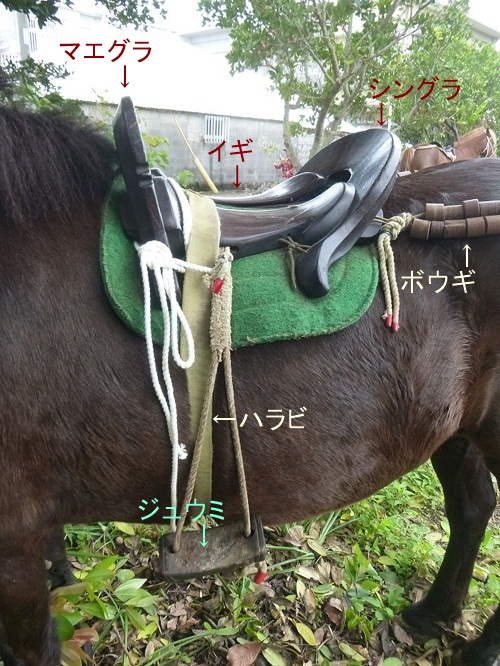馬の鞍①