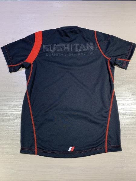 ワンダ　新品未使用　KUSHITANI キルトネイビー Tシャツ 新品 K-1978 キトルTシャツ（オーダーベース） クシタニ｜KUSHITANI JAPAN