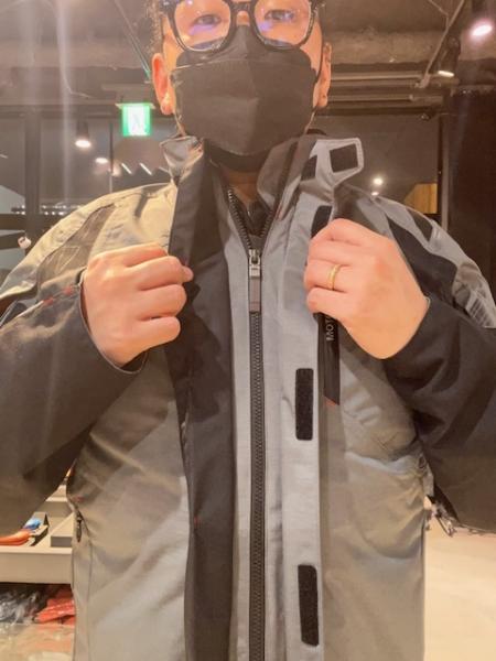 水野が着てみるK-2397 アクアジャケット！：KUSHITANI横浜店